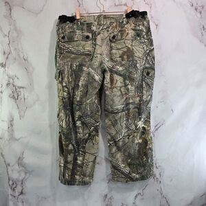 Gander Mountain Guide Series Camo Pants Mens Large Hunting Capri Realtree Xtra